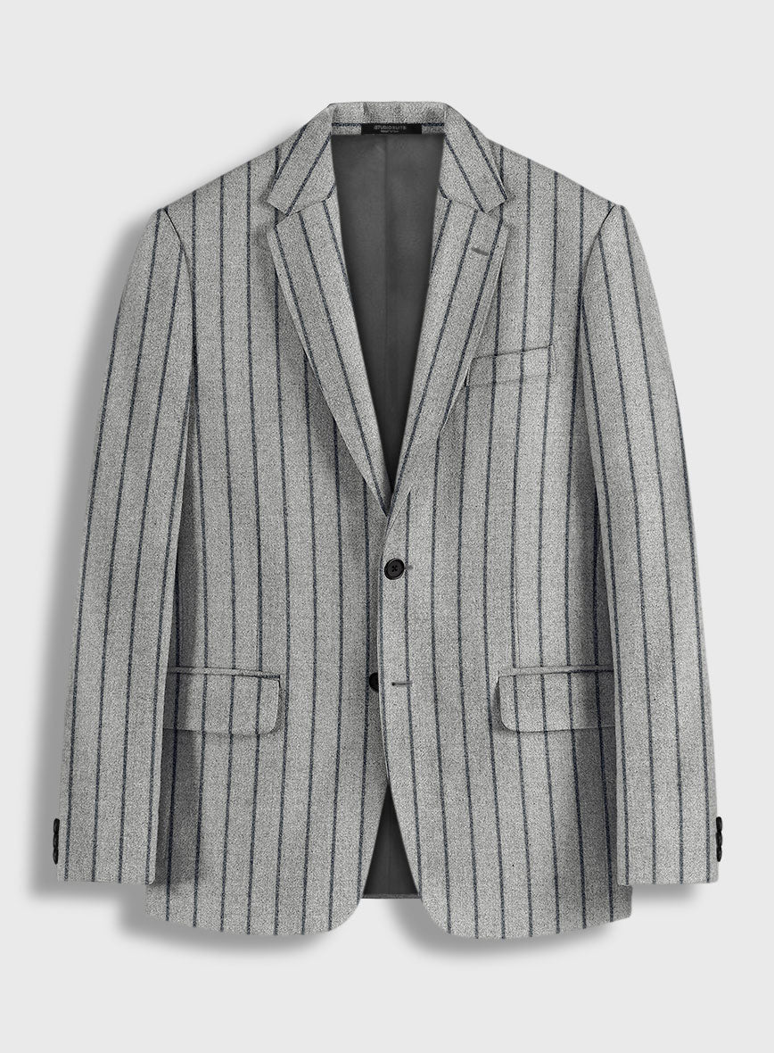 Sartori Orietta Gray Soft Tweed Jacket - StudioSuits