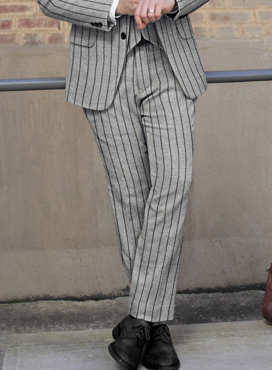 Sartori Orietta Gray Soft Tweed Suit - StudioSuits