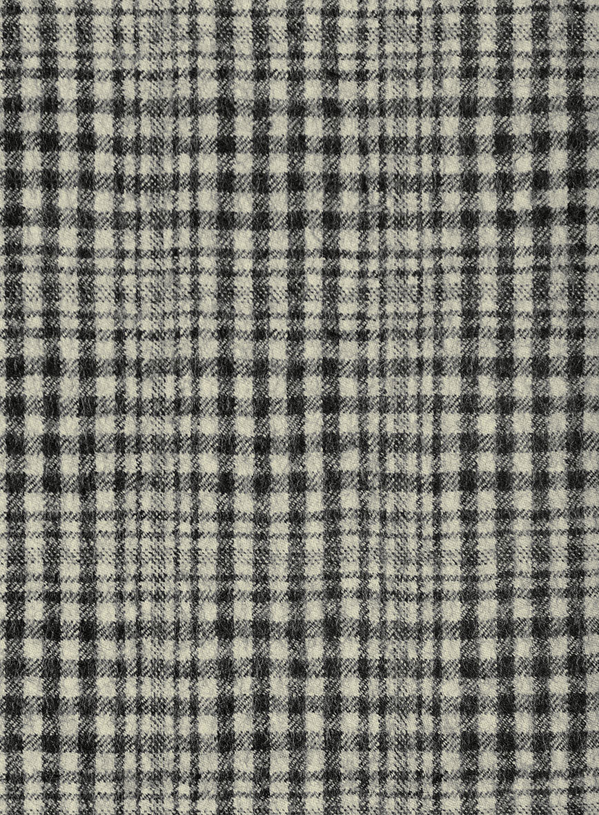 Sartori Spartaco Black Check Soft Tweed Jacket - StudioSuits