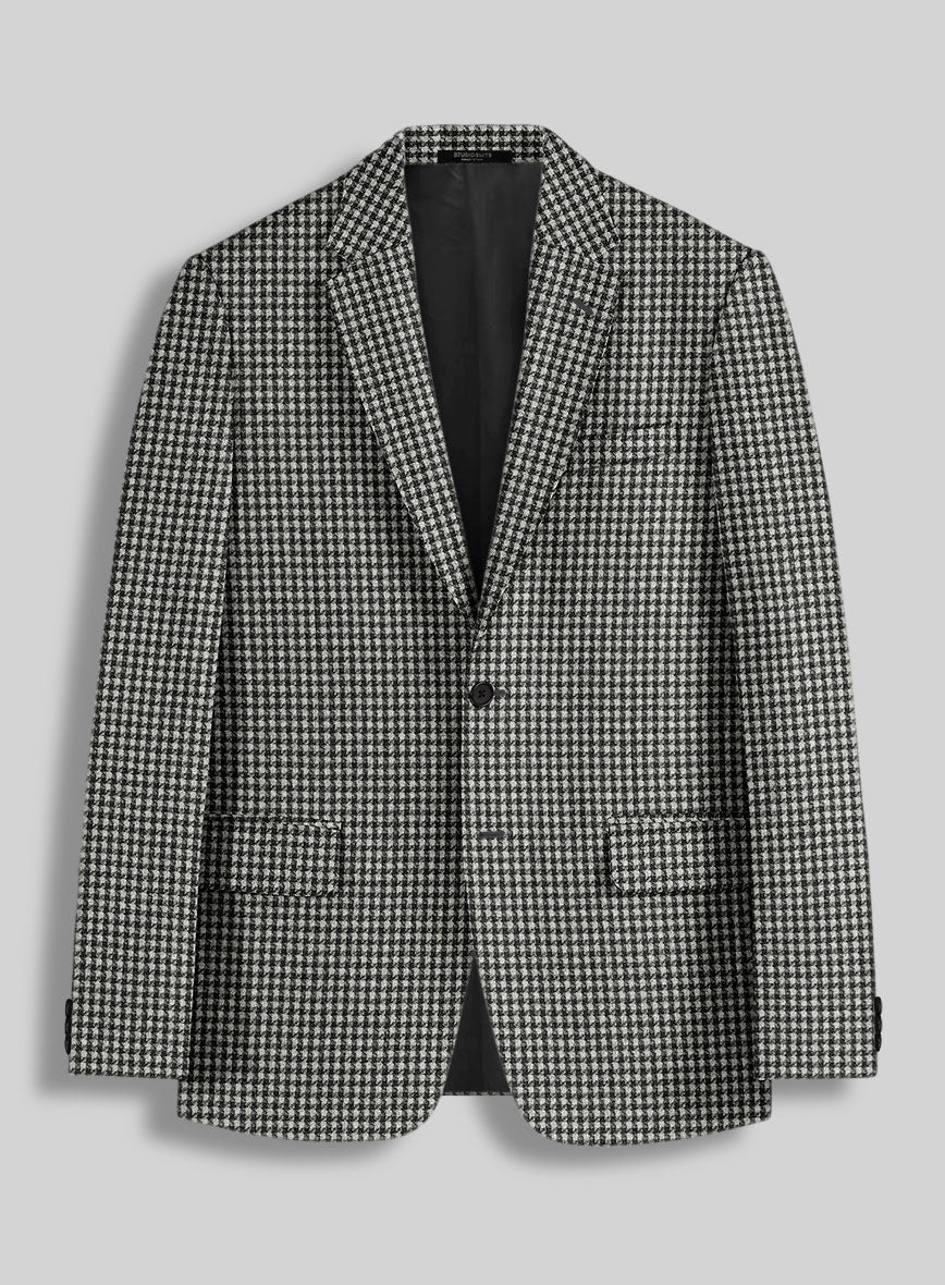 Sartori Trinidad BW Check Soft Tweed Jacket - StudioSuits