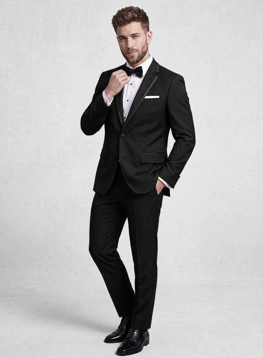 Satin Trim Tuxedo - StudioSuits
