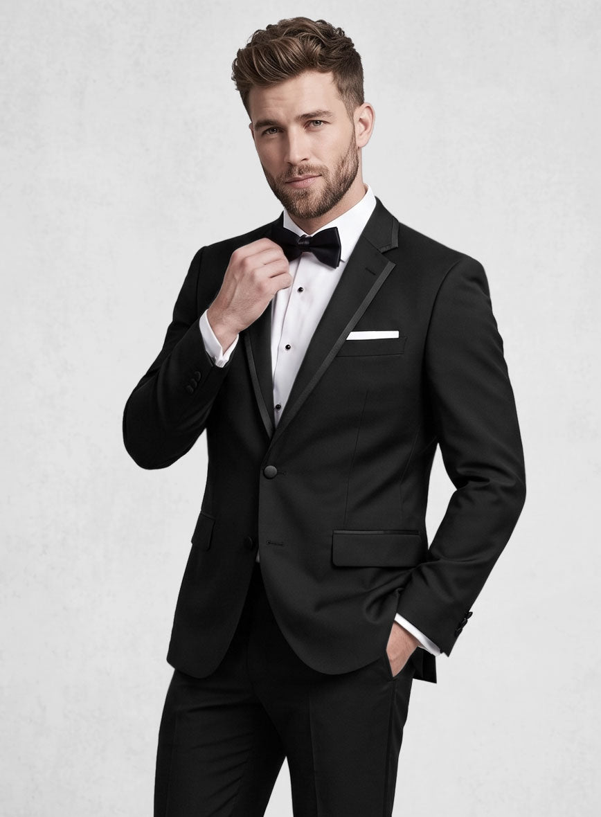 Satin Trim Tuxedo - StudioSuits
