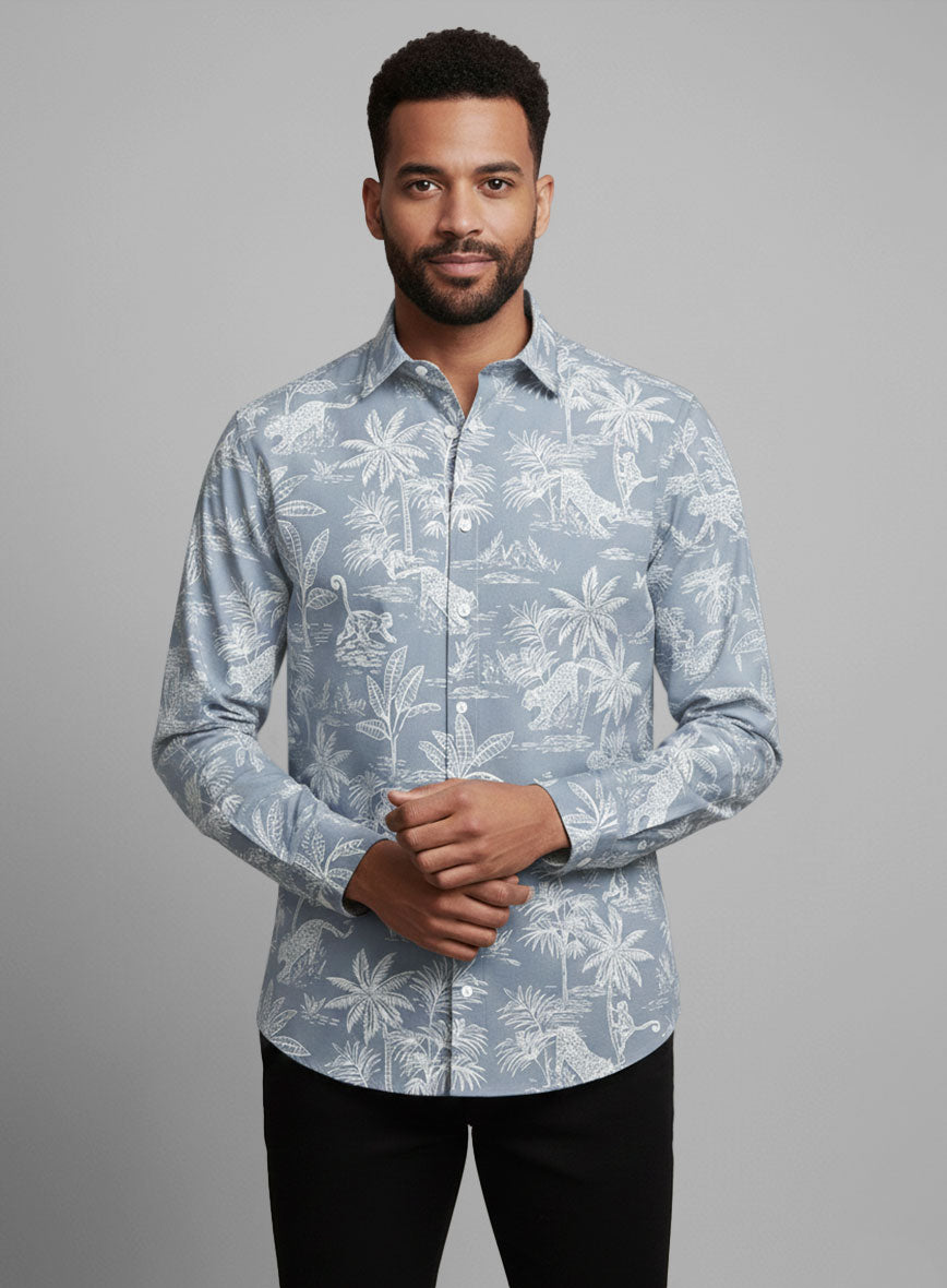 Savanna Dusk Cotton Shirt - StudioSuits