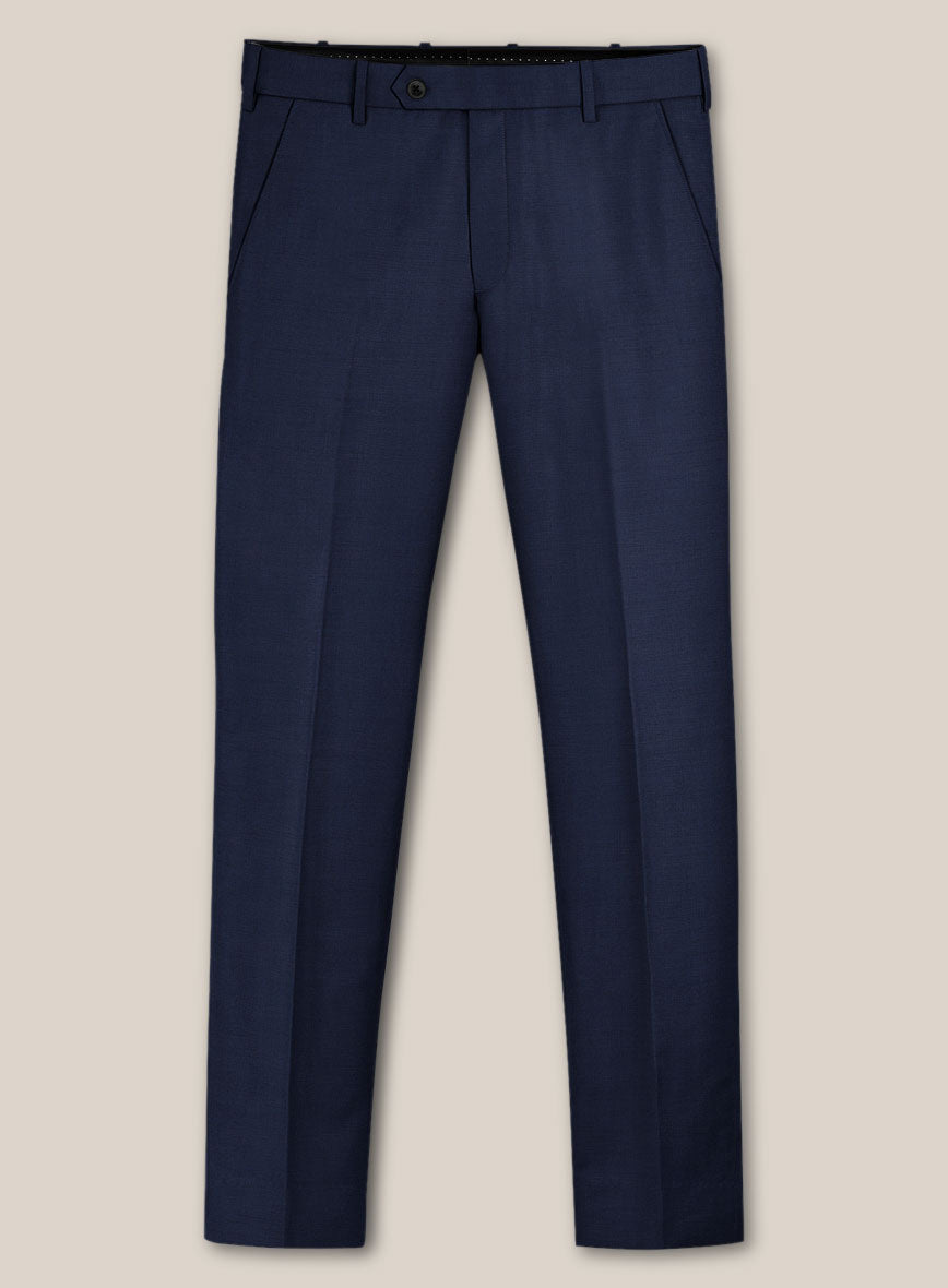 Scabal Cosmopolitan Bottle Blue Wool Suit - StudioSuits