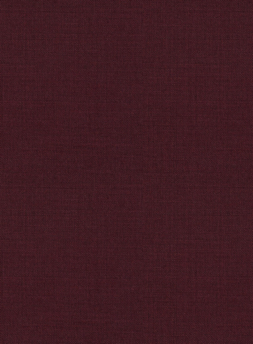 Scabal Cosmopolitan Wine Wool Suit - StudioSuits
