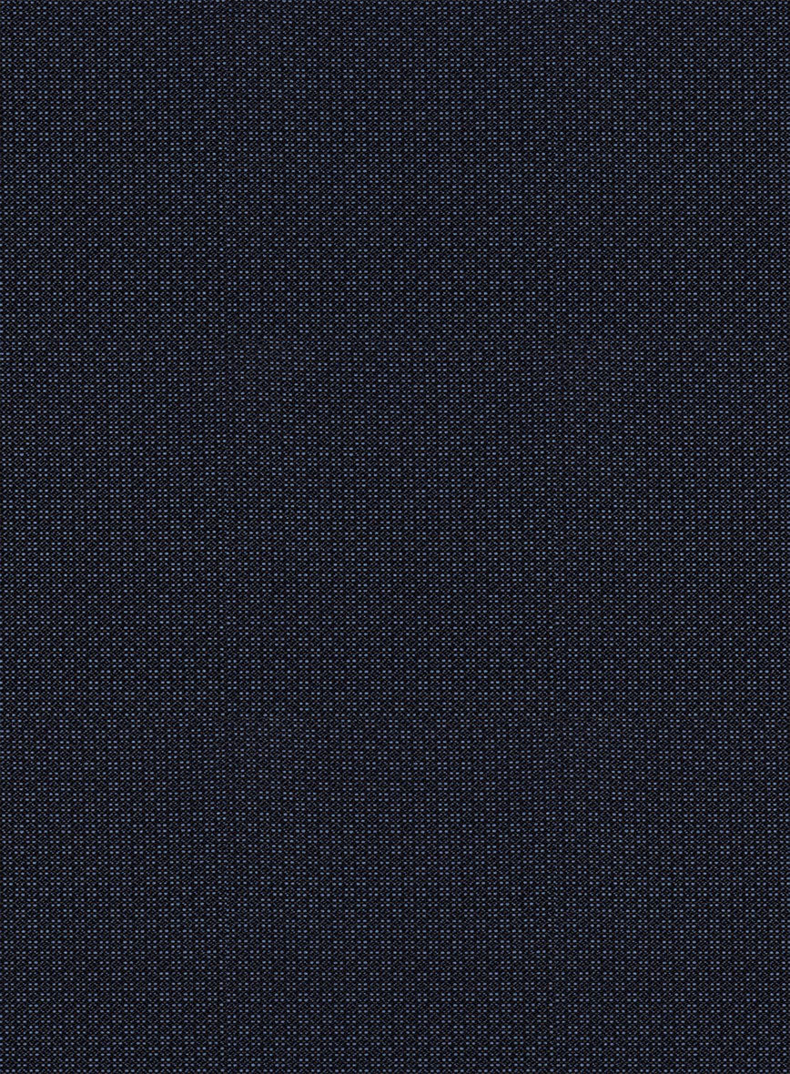 Scabal Drian Blue Wool Jacket - StudioSuits