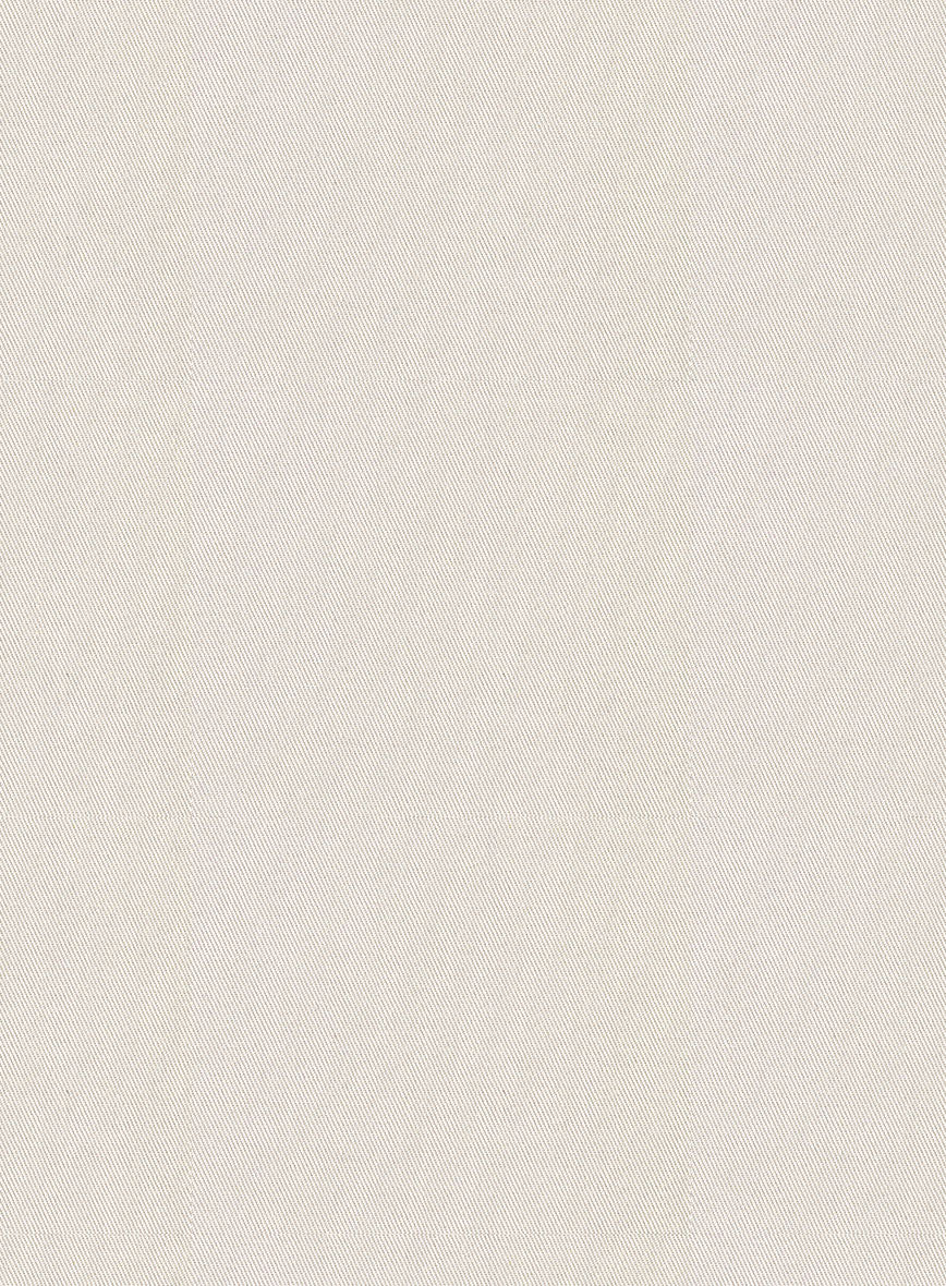 Scabal Light Beige Cashmere Cotton Suit - StudioSuits