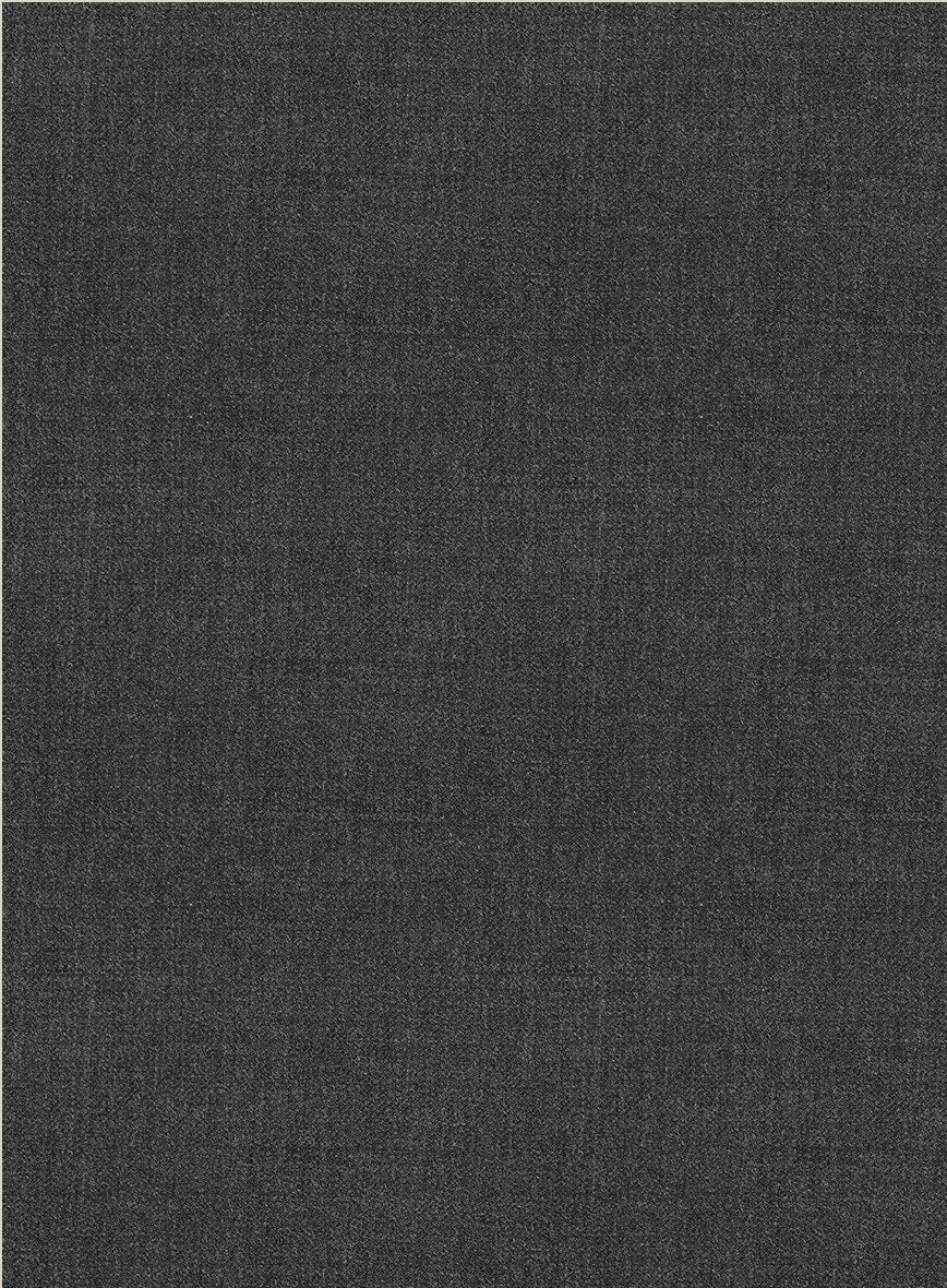 Scabal Londoner Dark Gray Wool Jacket - StudioSuits