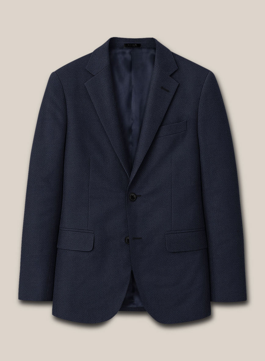 Scabal Londoner Dexi Blue Wool Jacket - StudioSuits