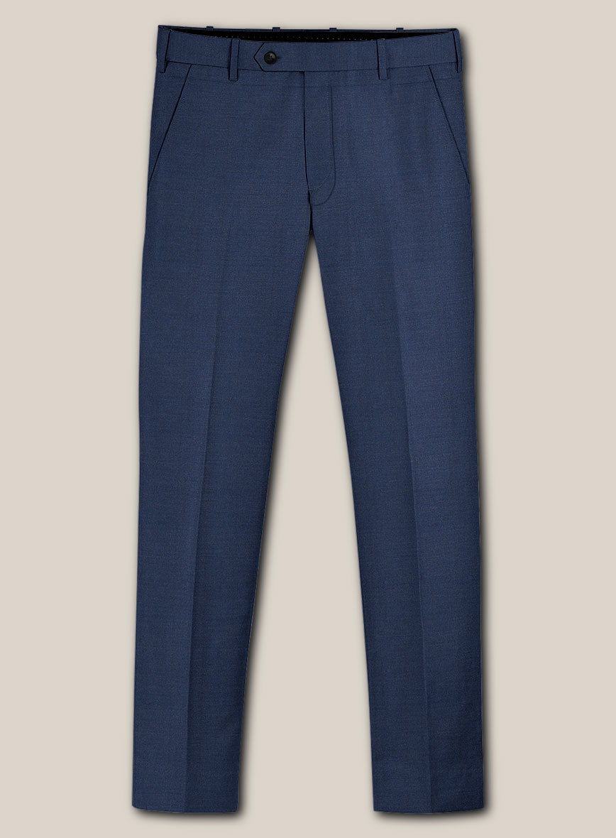 Scabal Londoner Indigo Blue Wool Suit - StudioSuits