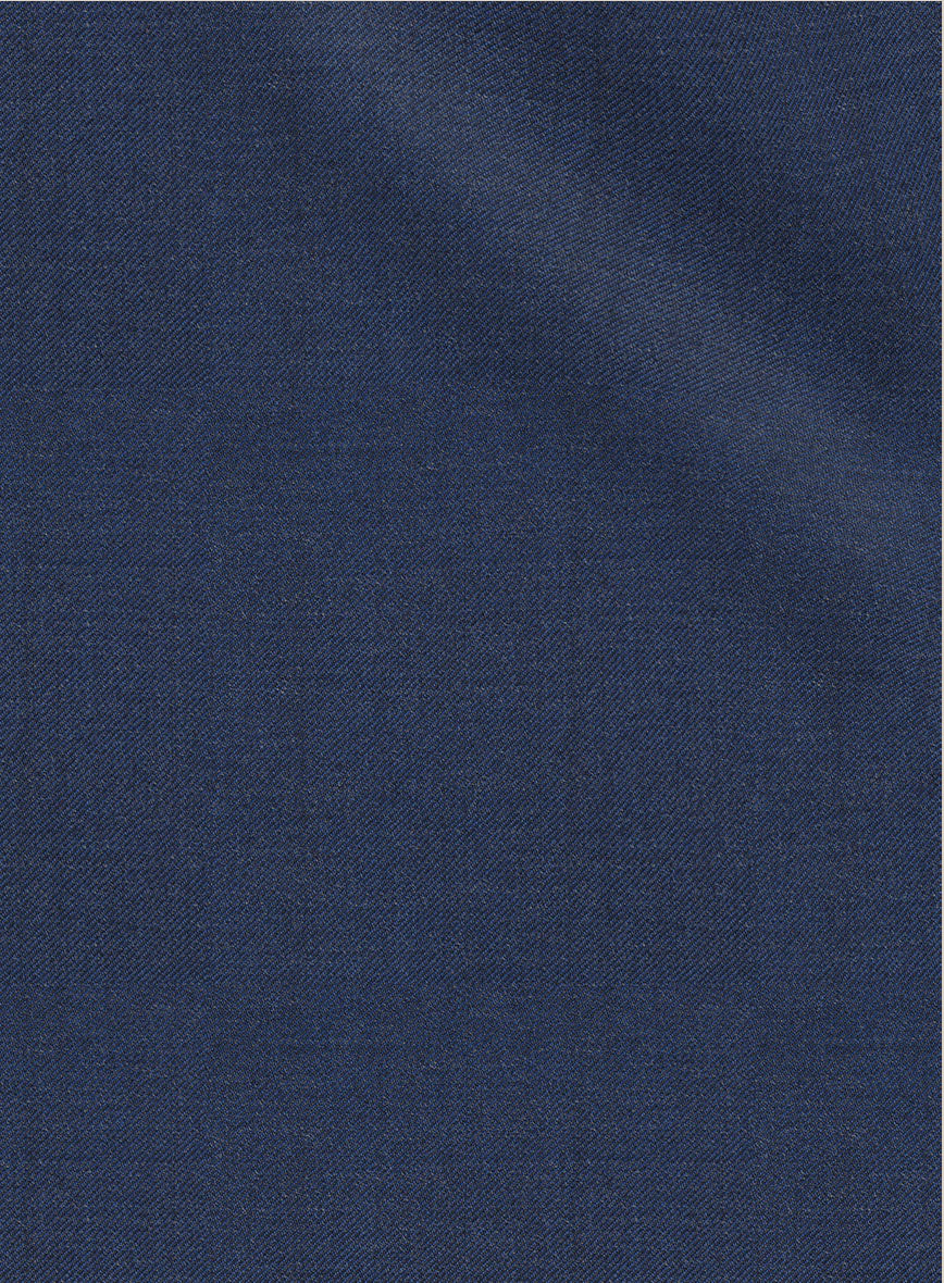 Scabal Londoner Indigo Blue Wool Suit - StudioSuits