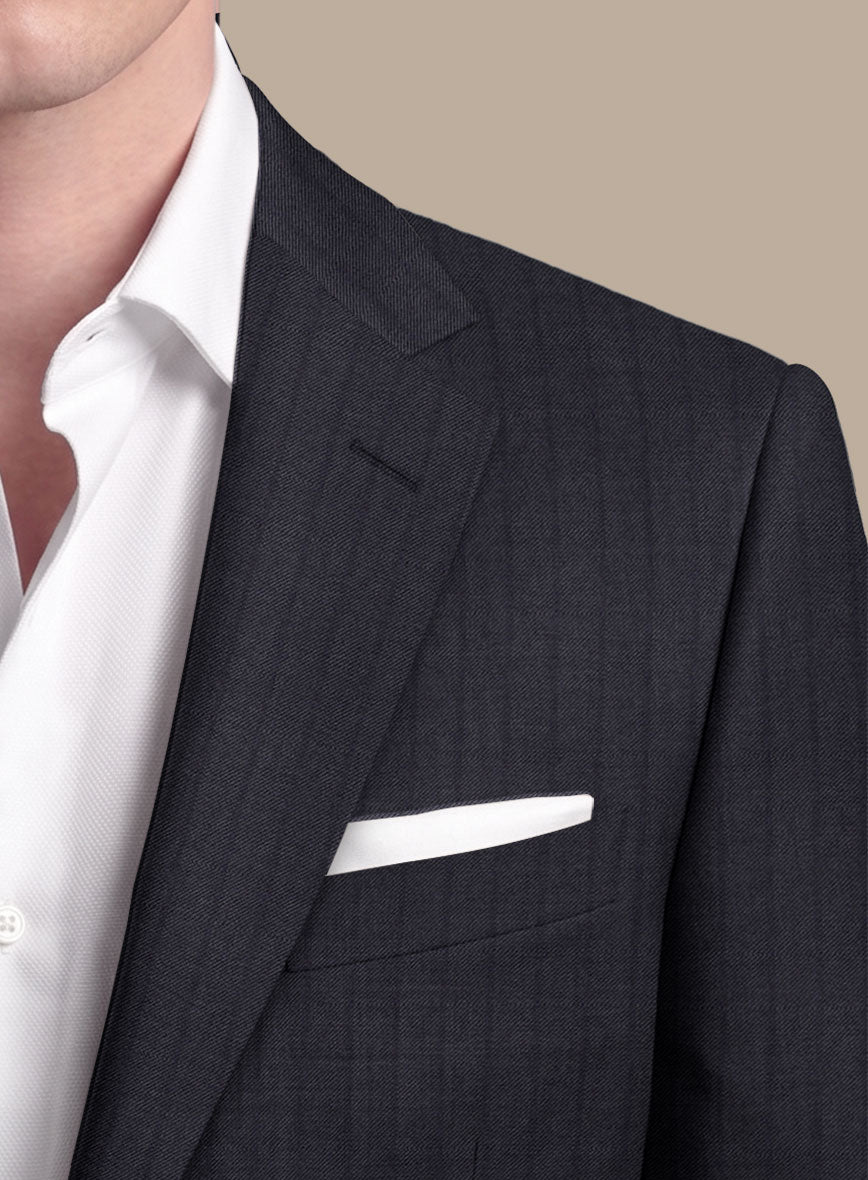 Scabal Pegico Stripe Blue Wool Jacket - StudioSuits
