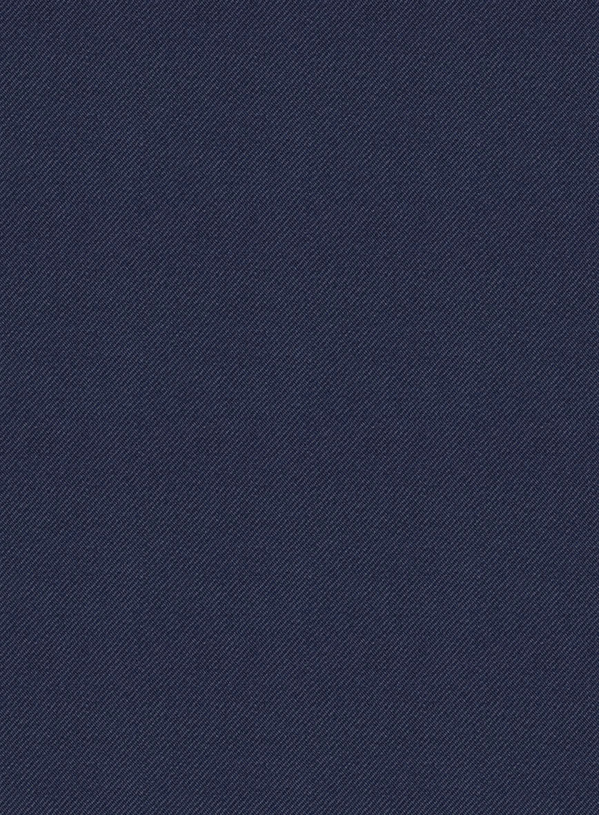 Scabal Tornado Oili Blue Wool Suit - StudioSuits