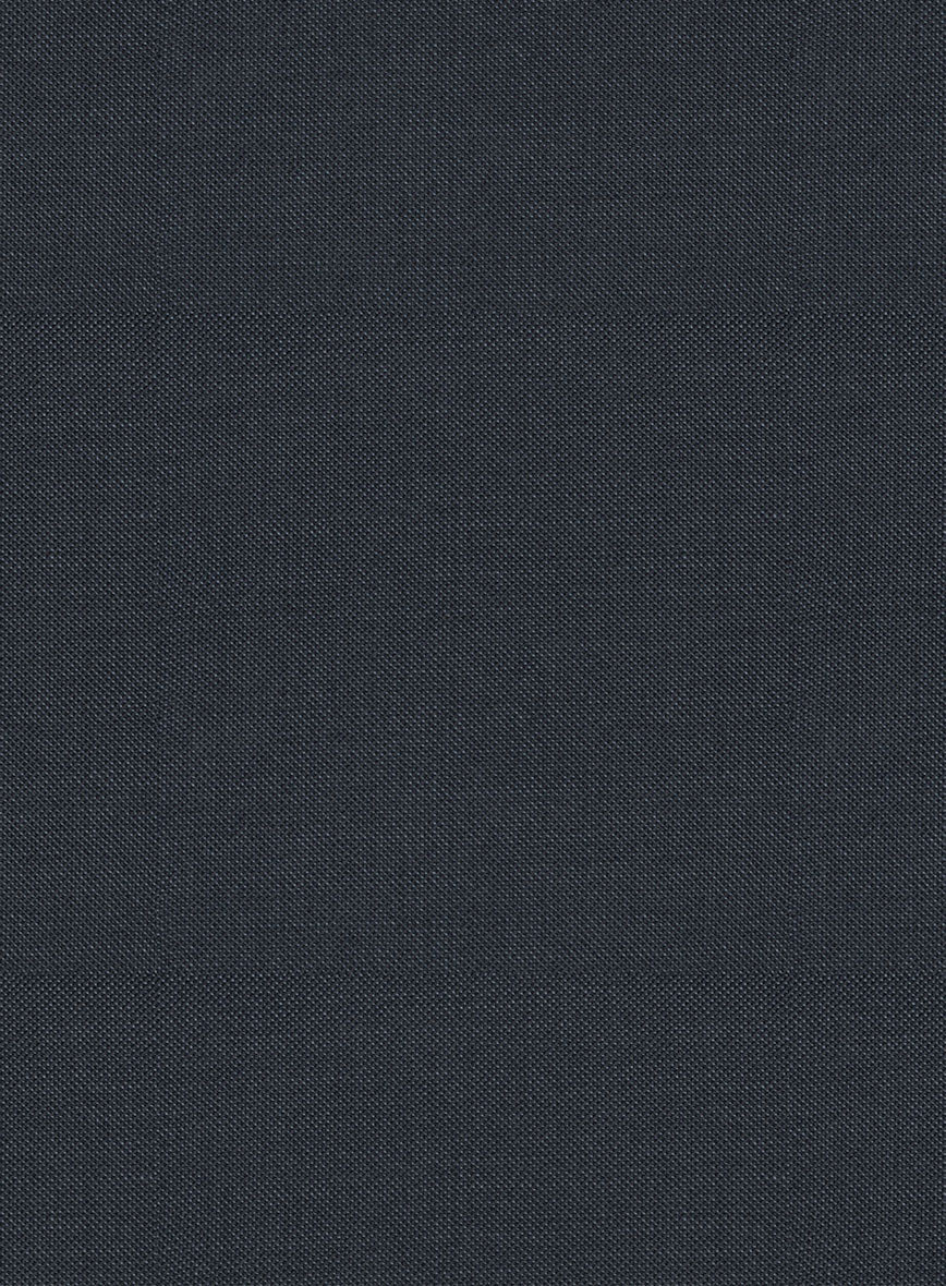 Scabal Alve Blue Wool Pants - StudioSuits