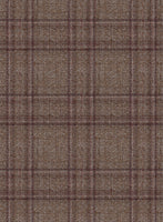 Scabal Amber Brown Wool Jacket - StudioSuits