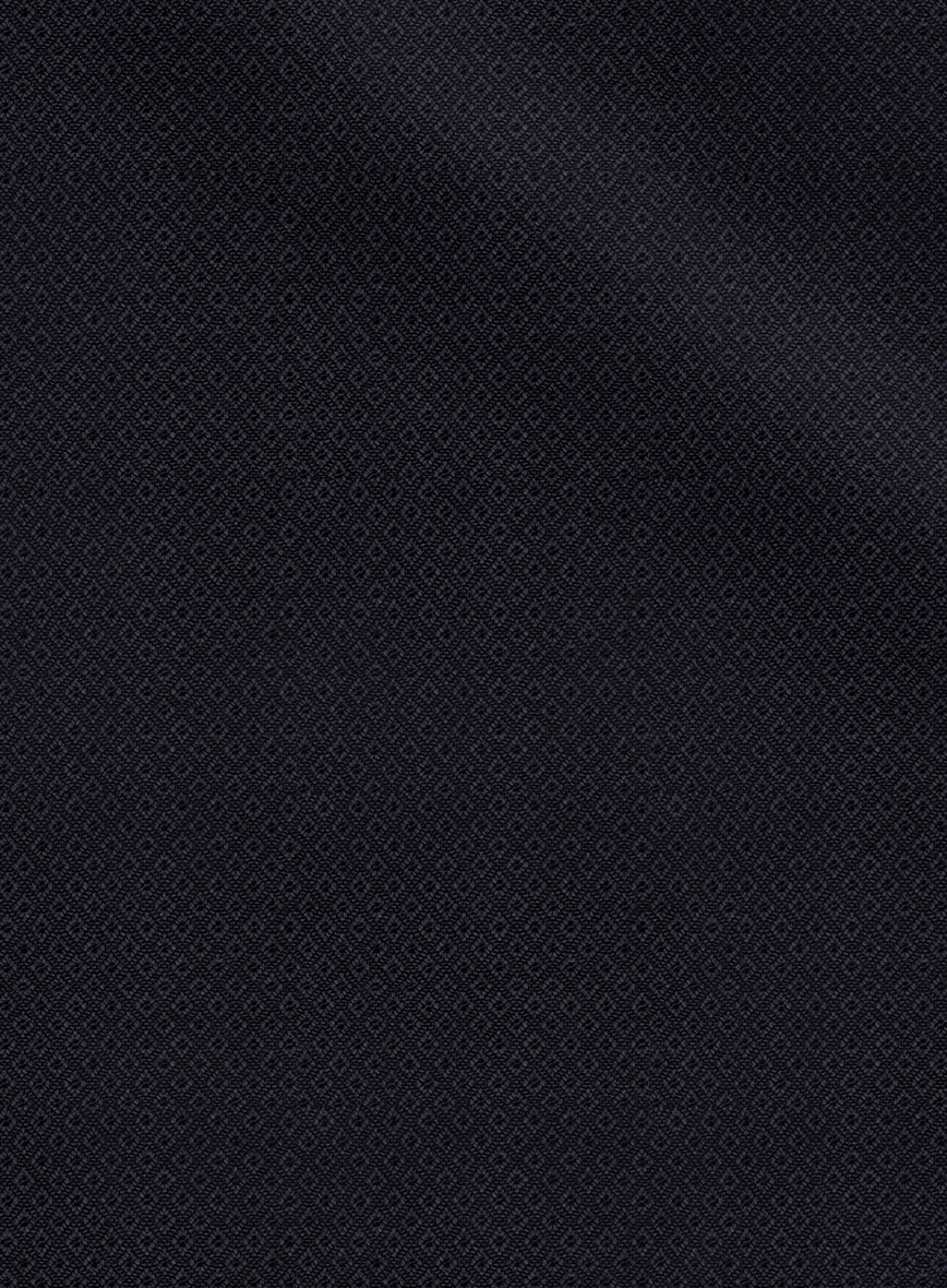 Scabal Avejio Blue Wool Pants - StudioSuits