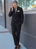 Scabal Avejio Blue Wool Suit - StudioSuits