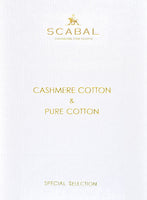 Scabal Black Cashmere Cotton Suit - StudioSuits