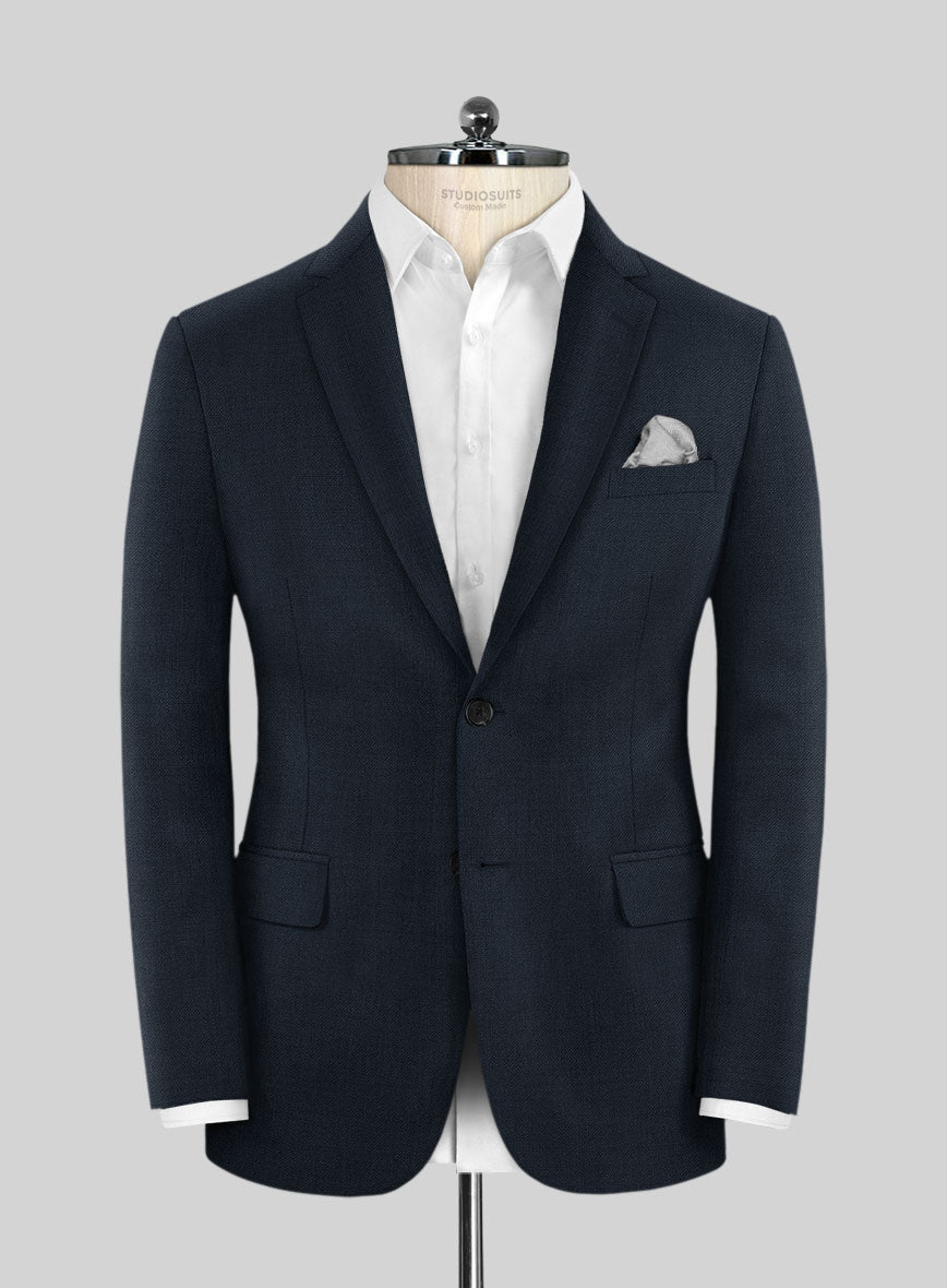 Scabal CEO Blue Wool Suit - StudioSuits