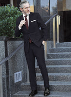 Scabal Ceslas Midnight Blue Wool Suit - StudioSuits