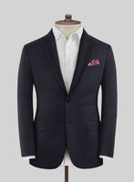 Scabal Ceslas Midnight Blue Wool Suit - StudioSuits