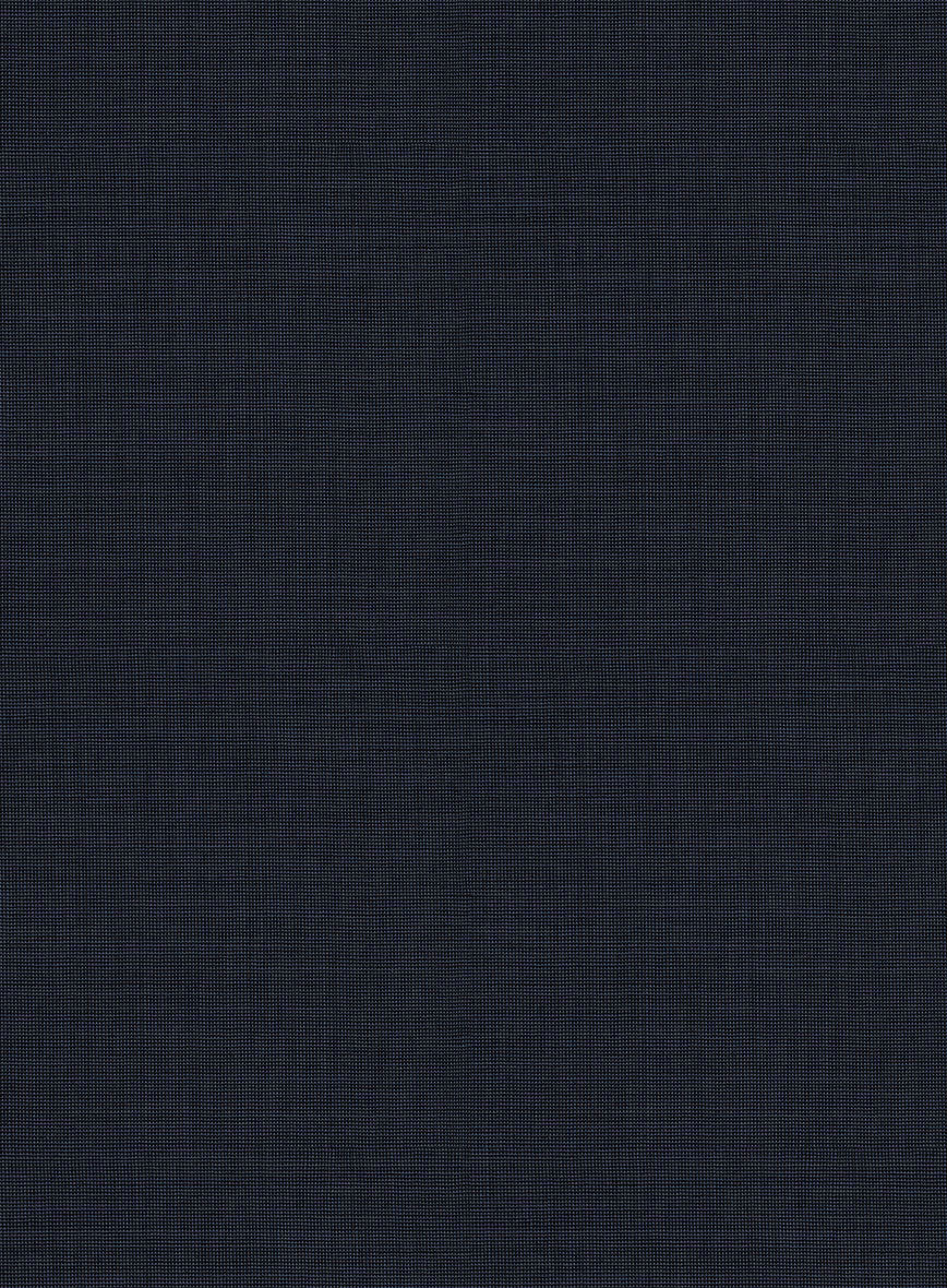 Scabal Cosmopolitan Nailhead Dark Blue Wool Suit - StudioSuits