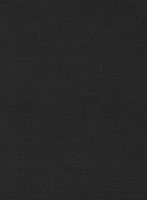 Scabal Cosmopolitan Black Wool Jacket - StudioSuits