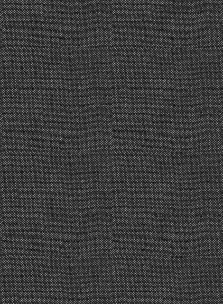 Scabal Cosmopolitan Dark Gray Wool Jacket - StudioSuits