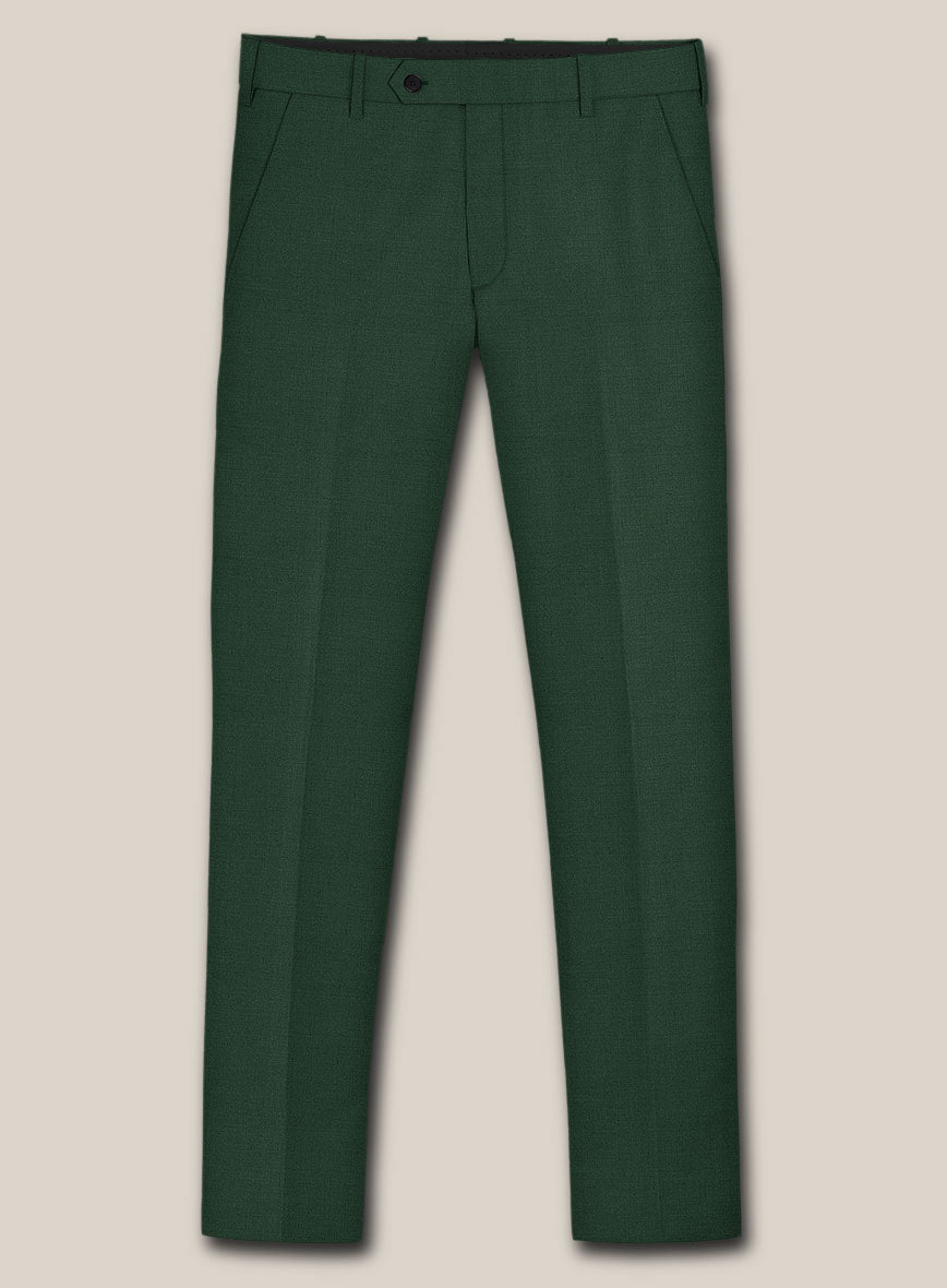 Scabal Cosmopolitan Green Wool Suit - StudioSuits