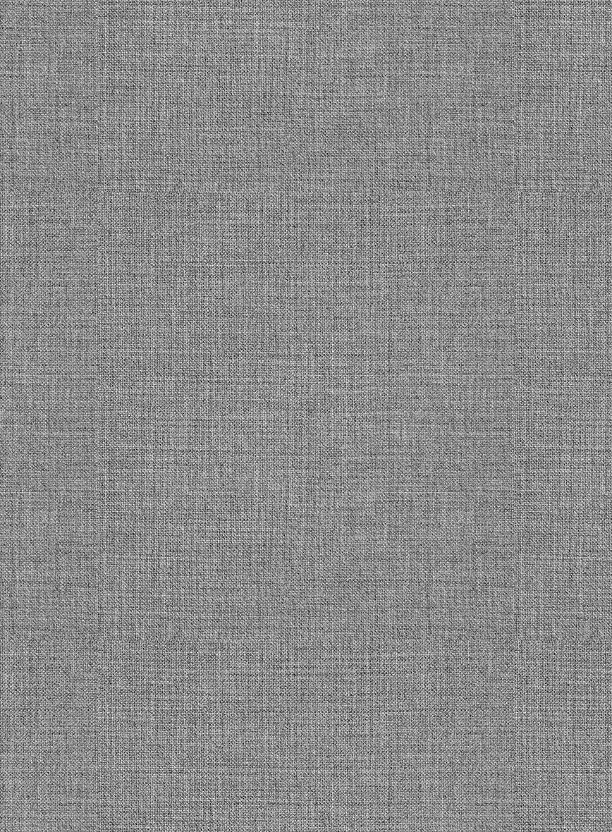 Scabal Cosmopolitan Light Gray Wool Suit - StudioSuits