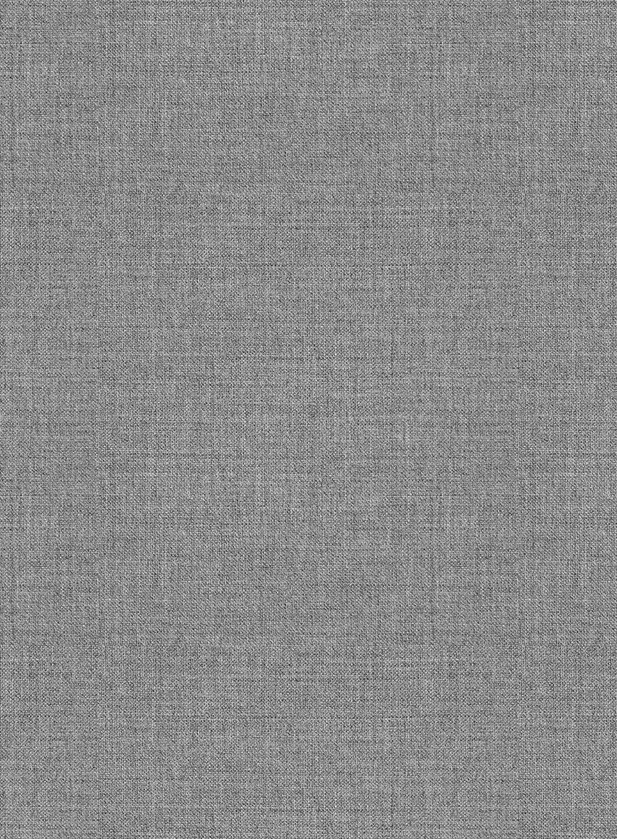 Scabal Cosmopolitan Light Gray Wool Suit - StudioSuits