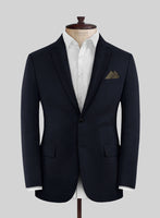 Scabal Cosmopolitan Lulio Blue Wool Jacket - StudioSuits