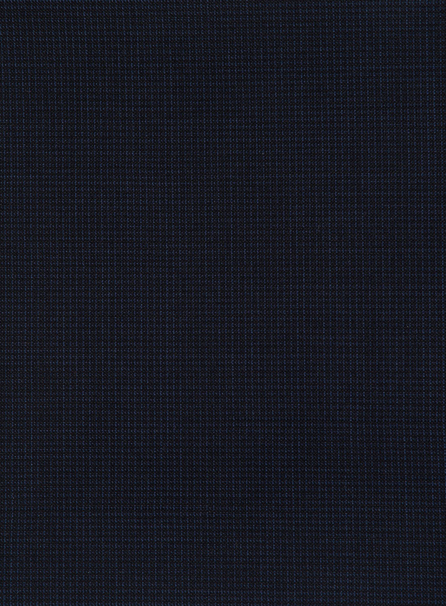 Scabal Cosmopolitan Lulio Blue Wool Suit - StudioSuits