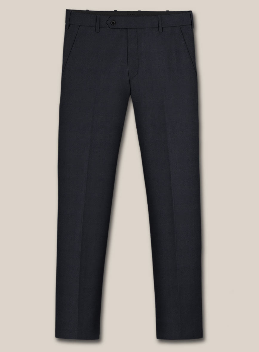 Scabal Cosmopolitan Midnight Blue Wool Pants - StudioSuits