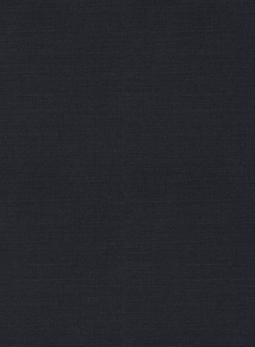 Scabal Cosmopolitan Midnight Blue Wool Jacket - StudioSuits