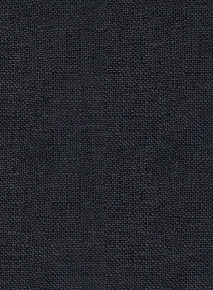 Scabal Cosmopolitan Midnight Blue Wool Jacket - StudioSuits