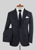 Scabal Cosmopolitan Midnight Blue Wool Suit - StudioSuits