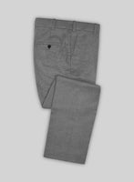 Scabal Cosmopolitan Nailhead Gray Wool Pants - StudioSuits