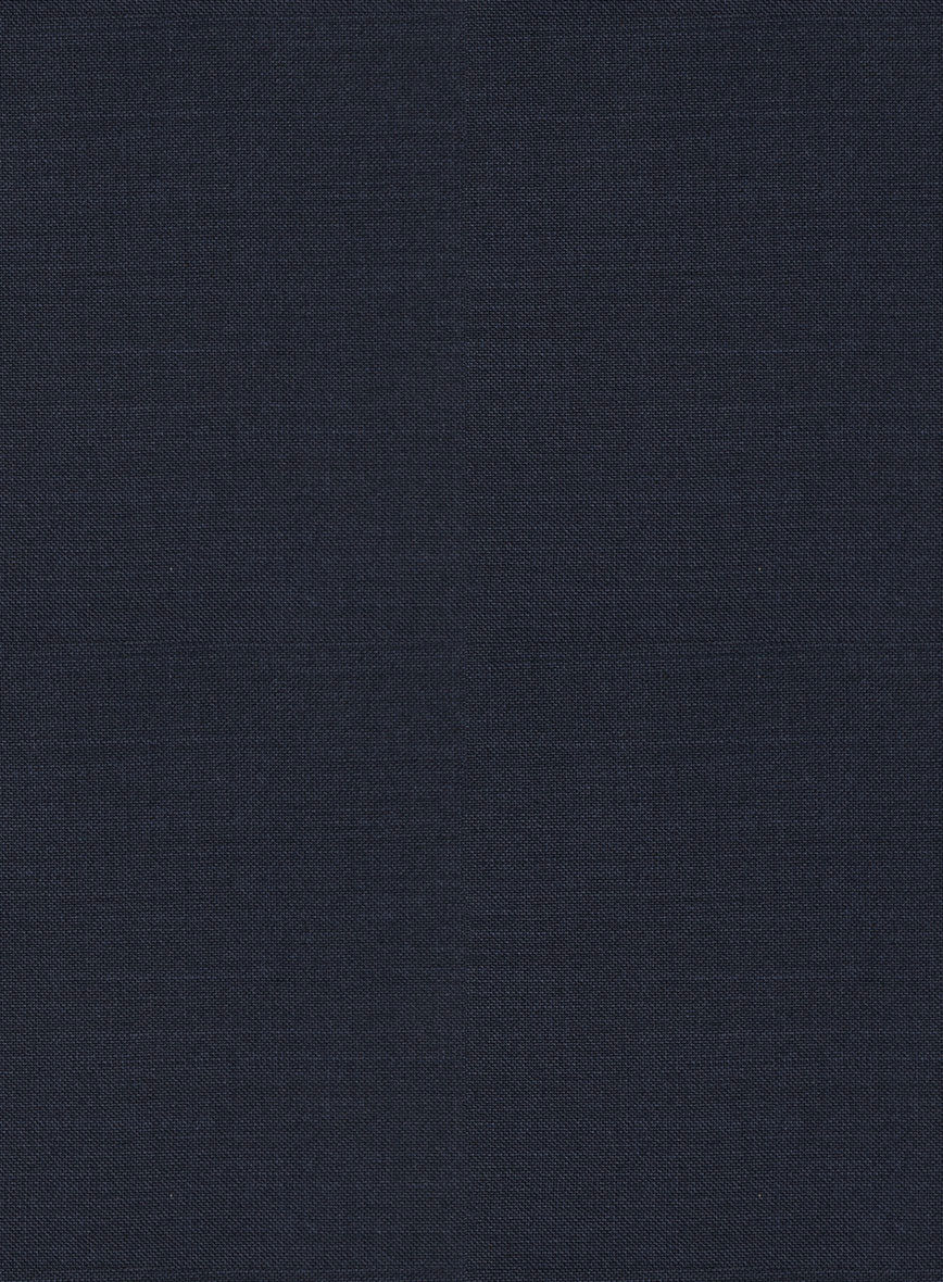 Scabal Cosmopolitan Navy Blue Wool Jacket - StudioSuits