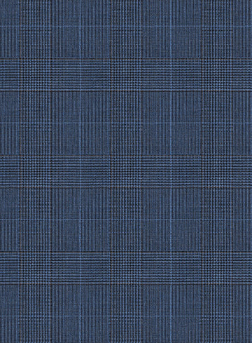 Scabal Cosmopolitan Prince Marine Wool Jacket - StudioSuits
