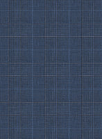 Scabal Cosmopolitan Prince Marine Wool Jacket - StudioSuits
