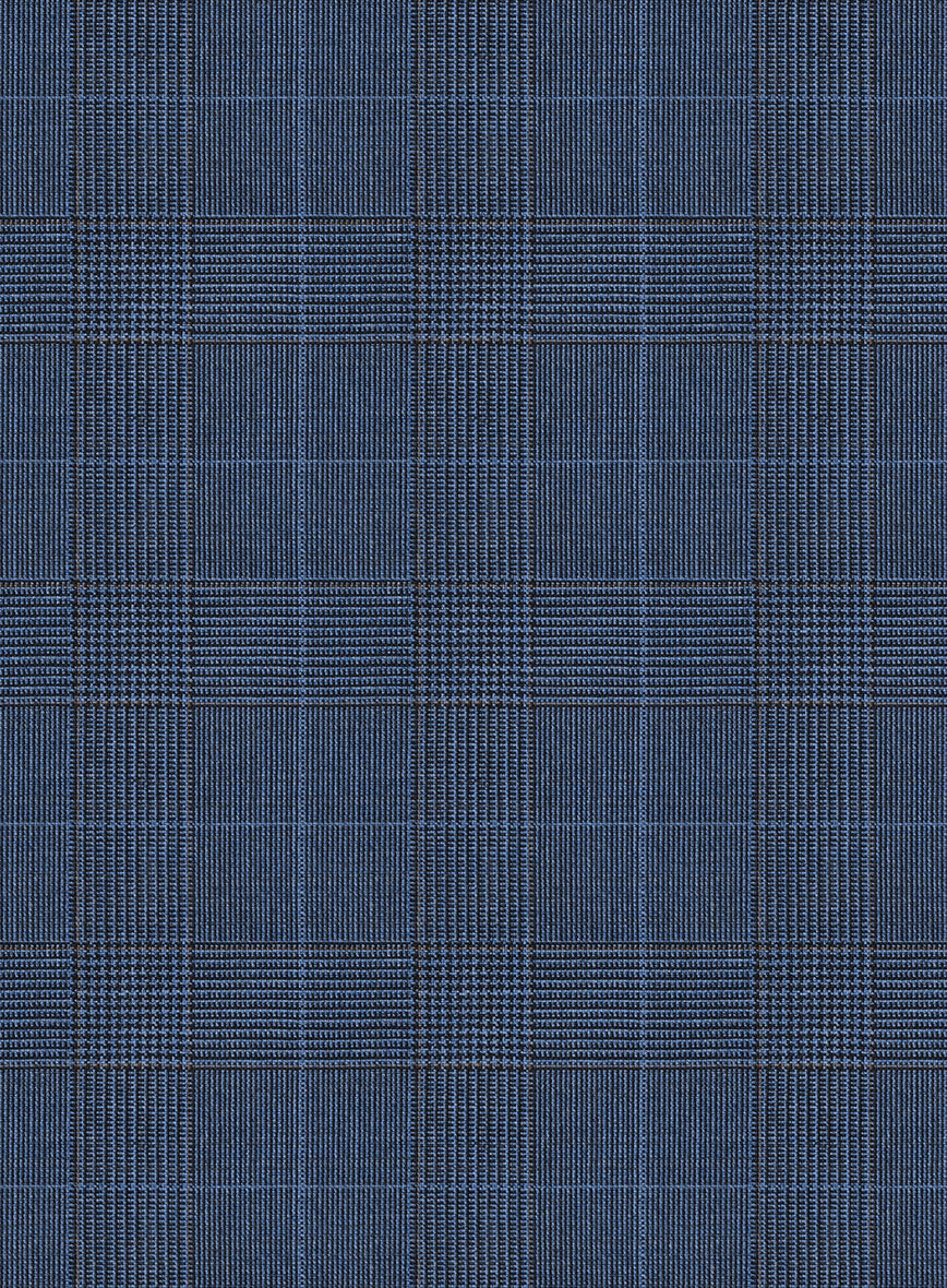 Scabal Cosmopolitan Prince Marine Wool Suit - StudioSuits