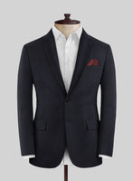 Scabal Cosmopolitan Stripe Isora Blue Wool Jacket - StudioSuits