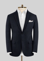 Scabal Cosmopolitan Stripe Tade Blue Wool Jacket - StudioSuits