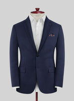 Scabal Cosmopolitan Bottle Blue Wool Suit - StudioSuits