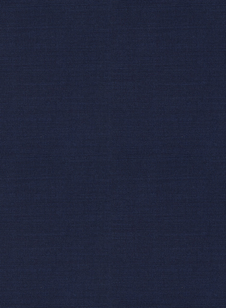 Scabal Cosmopolitan Bottle Blue Wool Jacket - StudioSuits