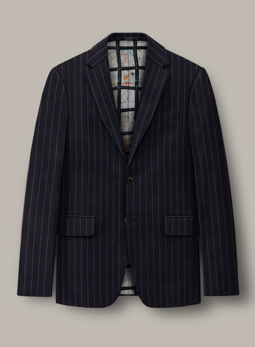 Scabal Dali Godiva Herringbone Wool Cashmere Suit - StudioSuits