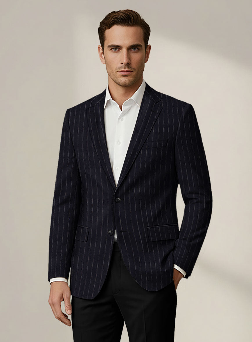 Scabal Dali Godiva Herringbone Wool Cashmere Suit - StudioSuits