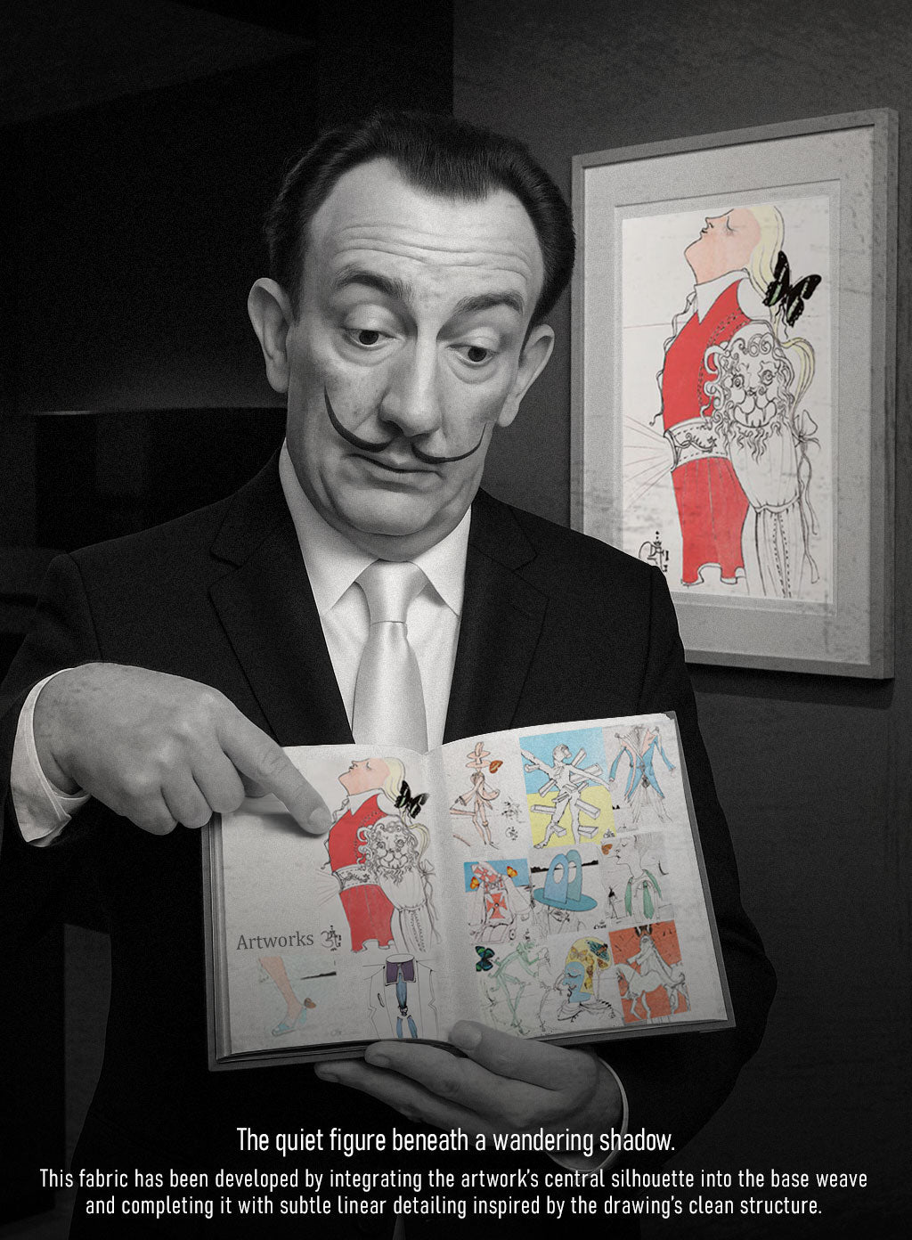 Scabal Dali Heraldic Weave Wool Cashmere Pants - StudioSuits