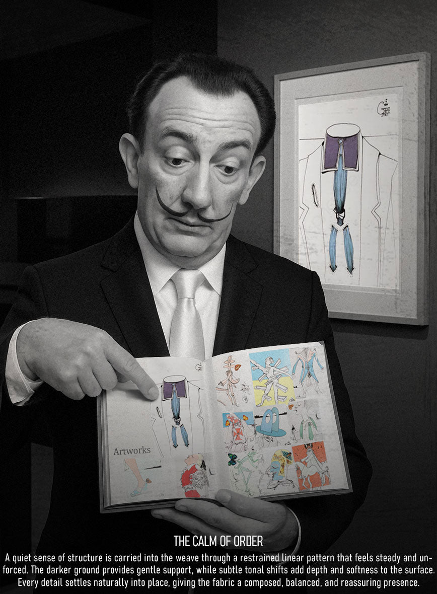Scabal Dali Intermezzo Stripe Wool Cashmere Suit - StudioSuits